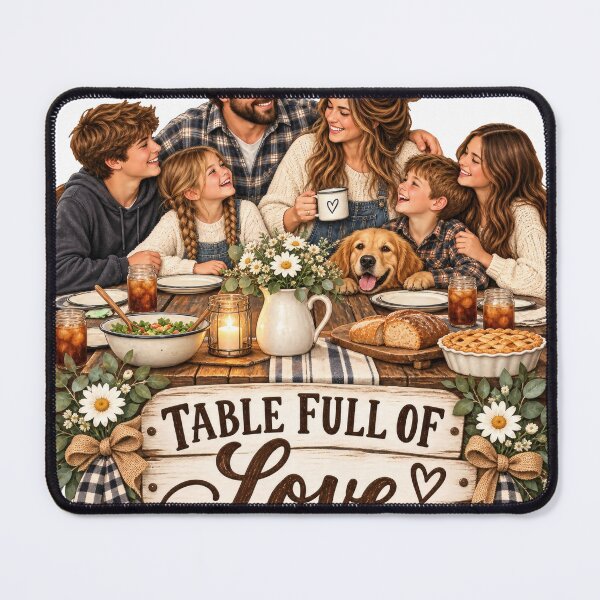 Item preview, Table Full Of Love Rustic Balkan Family designed and sold by OfficialBalkan.