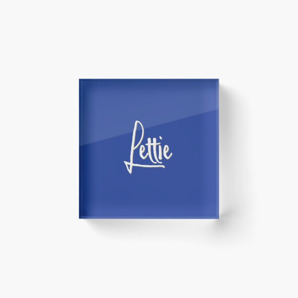 Item preview, LETTIE personalized type design designed and sold by CharlottePlaceArt.