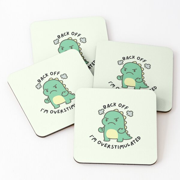 Item preview, back off I'm overstimulated designed and sold by PeachyLitchi.