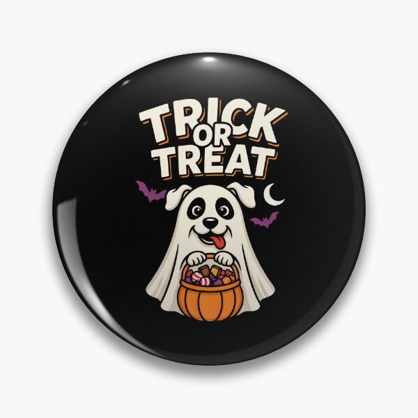 Item preview, Trick Or Treat Ghost Dog Funny Halloween Gift designed and sold by Say It With Ink.