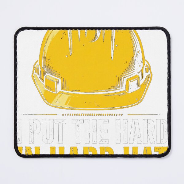 Item preview, I Put the Hard in Hard Hat — Funny Construction Shirt designed and sold by knoxhustle.