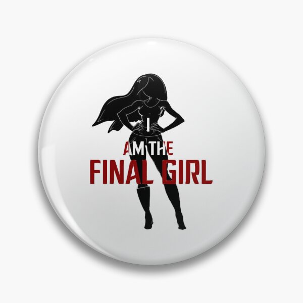Item preview, The Final Girl Slasher Movie Horror Silhouette Graphic designed and sold by batsyshorror.