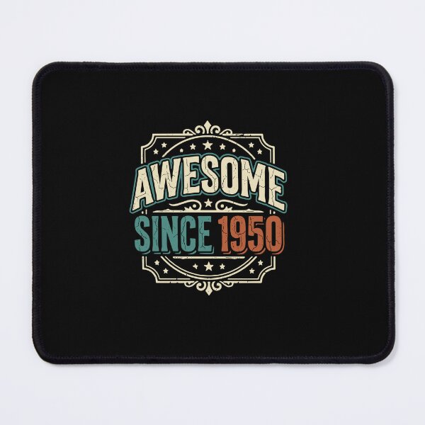 Item preview, Awesome Since 1950 Vintage Birthday Men Women designed and sold by PopStars1993.