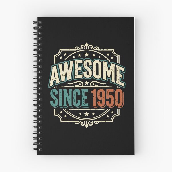 Item preview, Awesome Since 1950 Vintage Birthday Men Women designed and sold by PopStars1993.