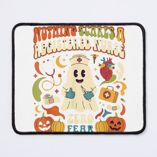 Item preview, Nothing Scares A Registered Nurse Halloween Spooky RN Squad T-Shirt designed and sold by Fr0y000.