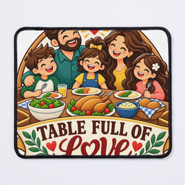 Item preview, Table Full Of Love Geometric Balkan Family designed and sold by OfficialBalkan.
