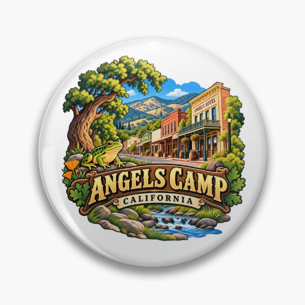 Item preview, Angels Camp, California designed and sold by Myra365Art.