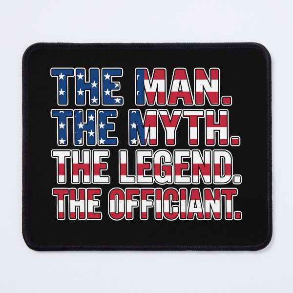 Item preview, The Man. The Myth. The Legend. The Officiant. Wedding Minister Celebrant designed and sold by SofiBlair.