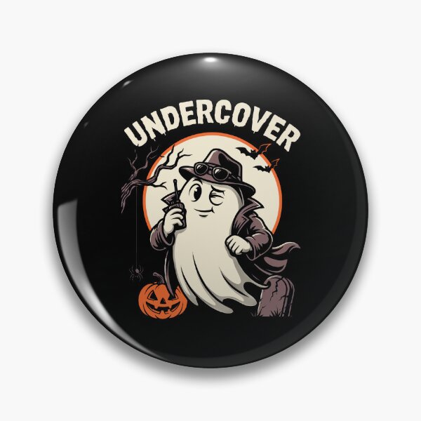 Item preview, Undercover Funny Halloween Ghost Halloween Costume designed and sold by Say It With Ink.