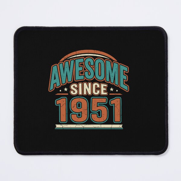 Item preview, Awesome Since 1951 Vintage Birthday Born In 1951 designed and sold by PopStars1993.