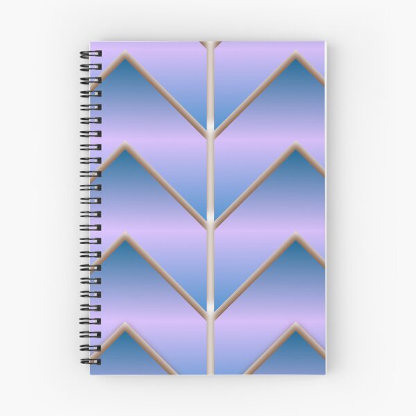 Item preview, Blue Purple Gradient Chevron Pattern designed and sold by István Beresnyák.