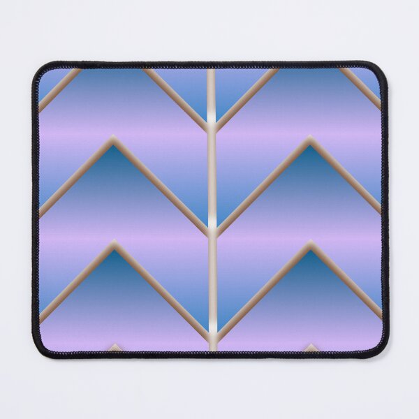 Item preview, Blue Purple Gradient Chevron Pattern designed and sold by István Beresnyák.