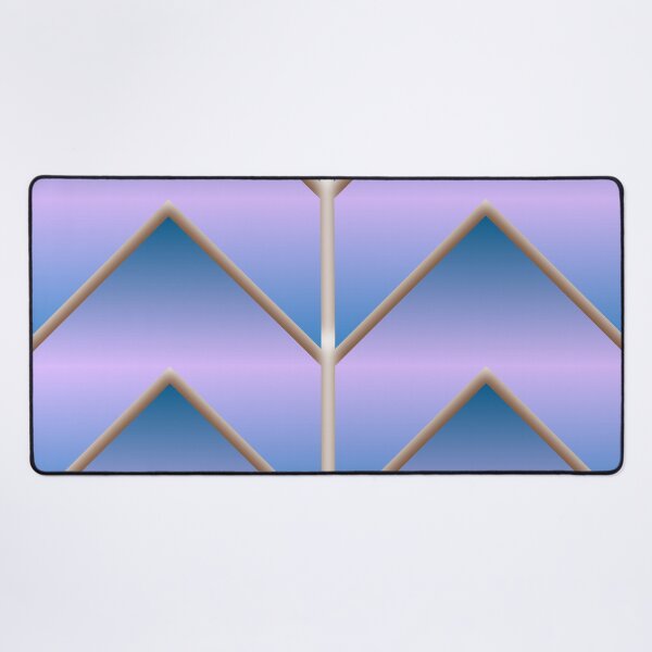 Item preview, Blue Purple Gradient Chevron Pattern designed and sold by István Beresnyák.