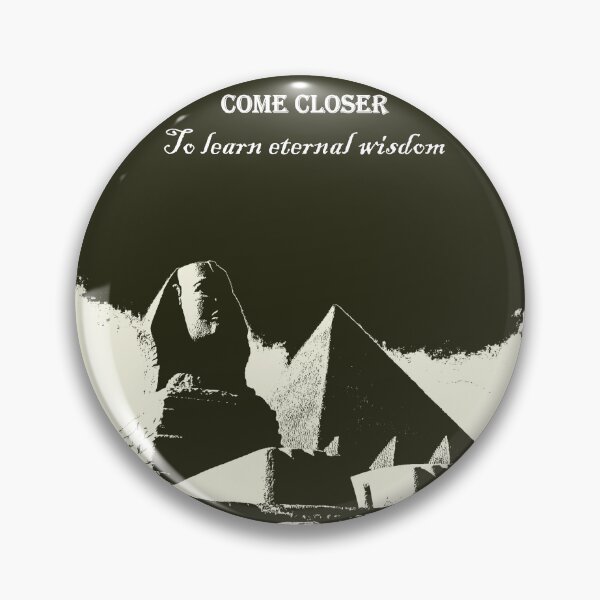 Item preview, Come Closer Eternal Wisdom Ancient Egyptian Pyramids Design designed and sold by Mythos-Apparel.