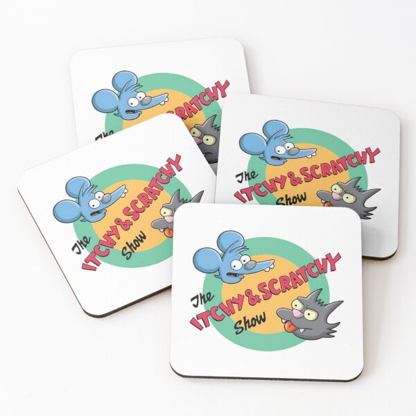 Item preview, Itchy And Scratchy Funny designed and sold by VickyKuhnart.