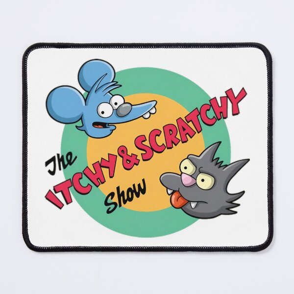 Item preview, Itchy And Scratchy Funny designed and sold by VickyKuhnart.