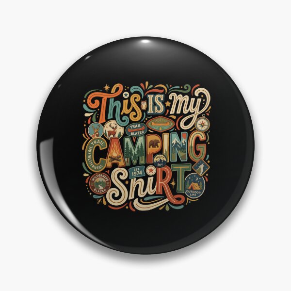Item preview, This Is My Camping Outdoor Adventure Wilderness Camper designed and sold by PopStars1993.