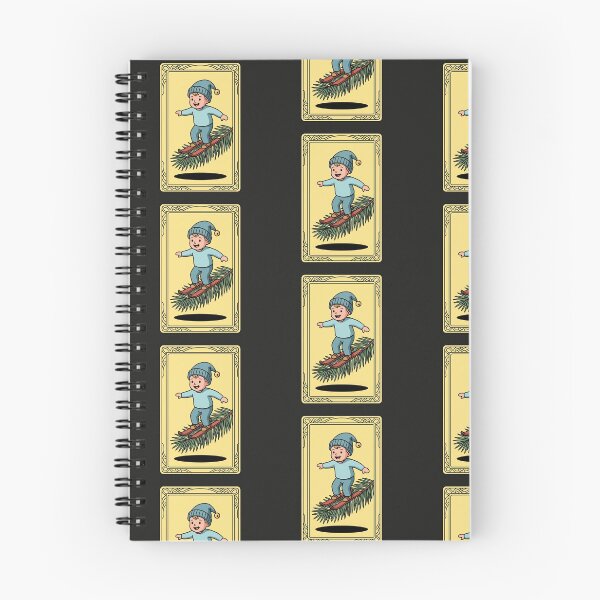 Item preview, Skiing Elf Pine Branch Christmas Tarot Pop Art designed and sold by Rare By Hero.