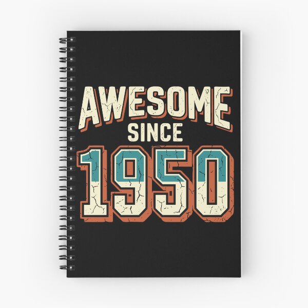 Item preview, Awesome Since 1950 Birthday Born 1950 Seventy Fourth Birthday designed and sold by PopStars1993.