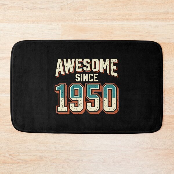 Item preview, Awesome Since 1950 Birthday Born 1950 Seventy Fourth Birthday designed and sold by PopStars1993.