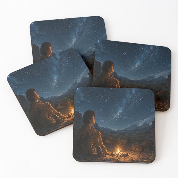 Item preview, HOR — The Dreaming Boy Beneath the Stars designed and sold by ADEL MASSRY (AM)©.