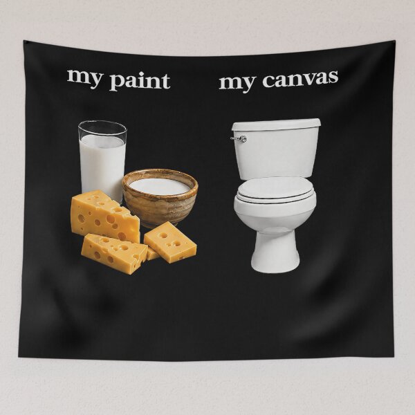 Item preview, My Paint My Canvas Lactose Intolerance Dairy Sensitivity Humor designed and sold by ZadehsiGG.