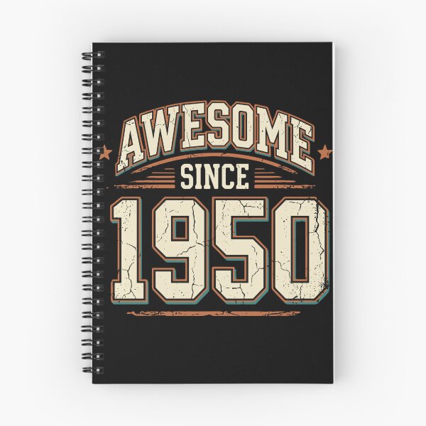 Item preview, Awesome Since 1950 Birthday Born Vintage Men Women designed and sold by PopStars1993.