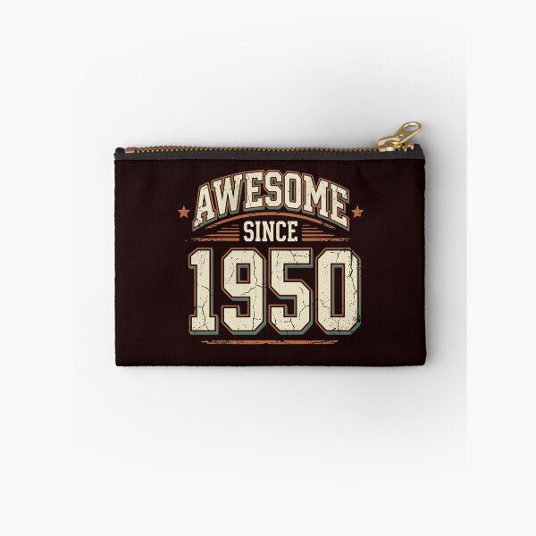 Item preview, Awesome Since 1950 Birthday Born Vintage Men Women designed and sold by PopStars1993.