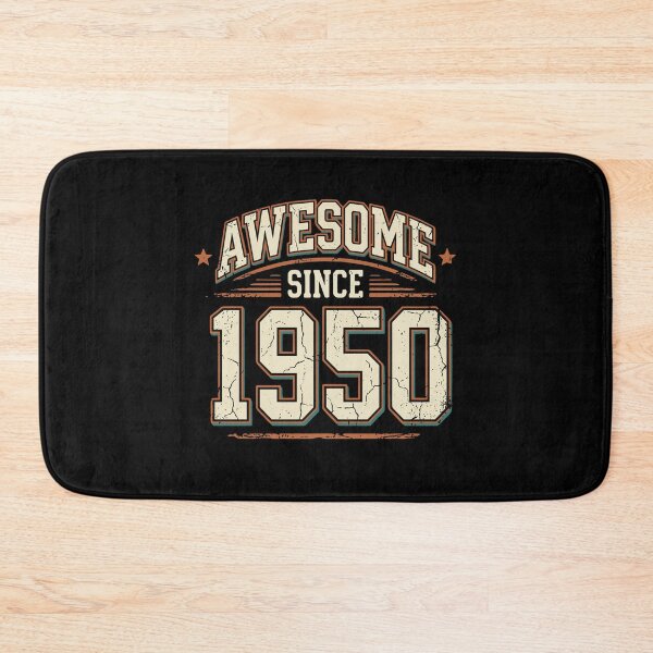 Item preview, Awesome Since 1950 Birthday Born Vintage Men Women designed and sold by PopStars1993.