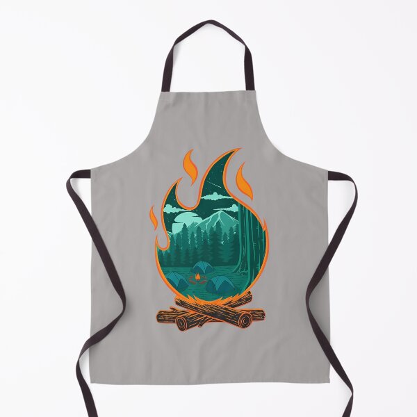 Item preview, Campfire Night Wilderness Tent Art-35 designed and sold by BronislavShvets.