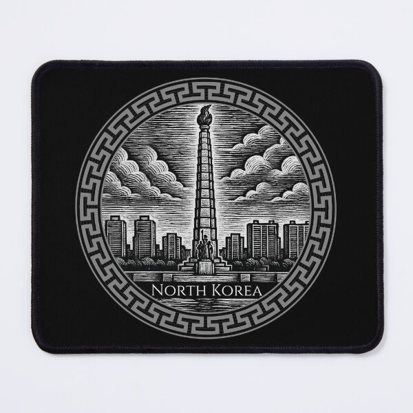 Item preview, North Korea Vintage Woodcut Art designed and sold by Thistle-TShop.