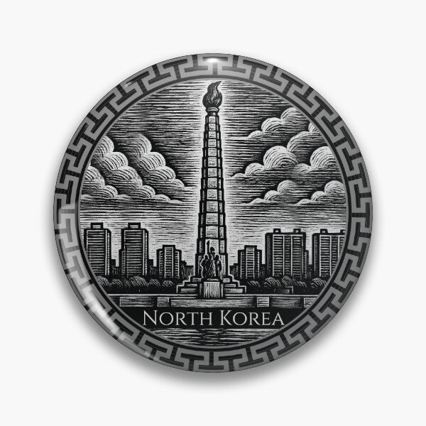 Item preview, North Korea Vintage Woodcut Art designed and sold by Thistle-TShop.