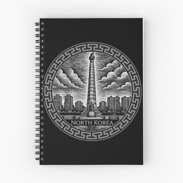 Item preview, North Korea Vintage Woodcut Art designed and sold by Thistle-TShop.