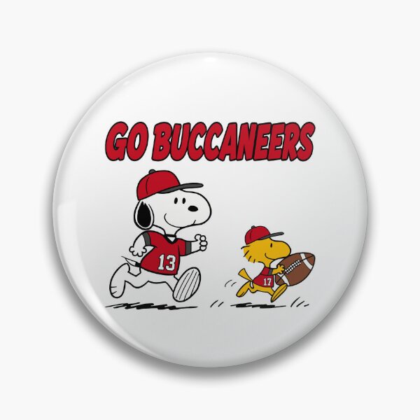 Item preview, Snoopy & Woodstock Tampa Bay Buccaneers Football Retro F646 designed and sold by GLUVY-THEME.