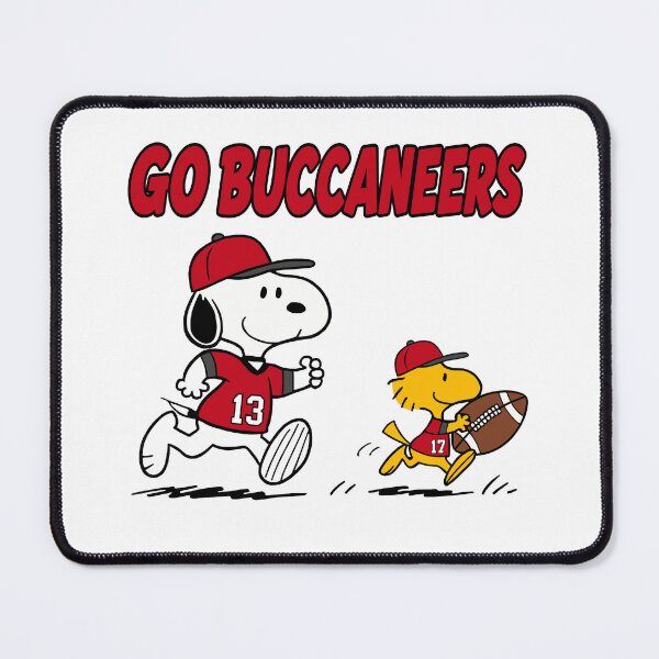 Item preview, Snoopy & Woodstock Tampa Bay Buccaneers Football Retro F646 designed and sold by GLUVY-THEME.
