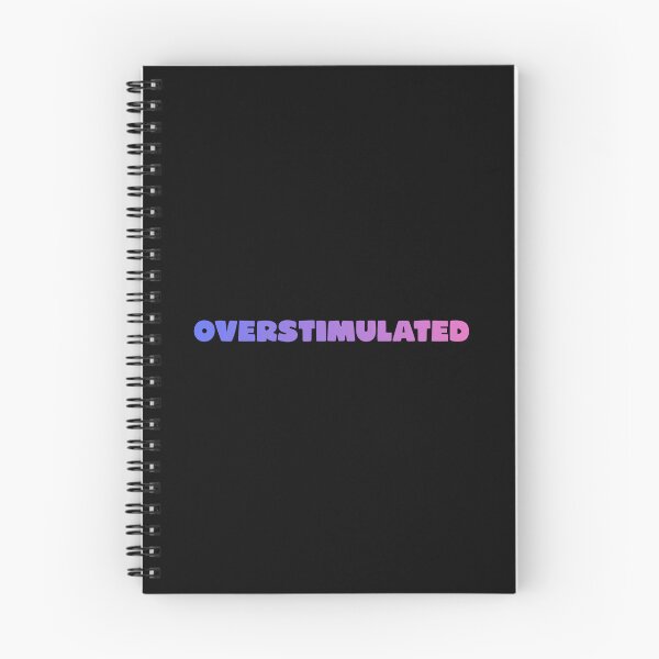 Item preview, overstimulated designed and sold by PeachyLitchi.
