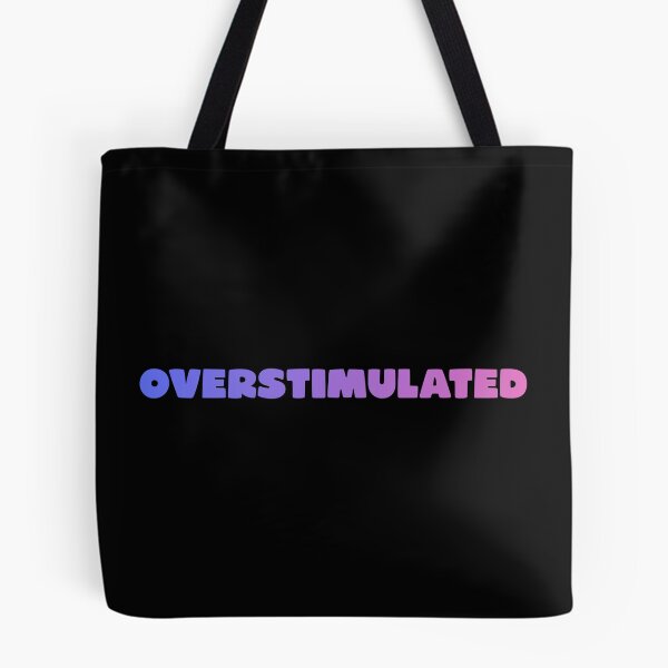 Item preview, overstimulated designed and sold by PeachyLitchi.