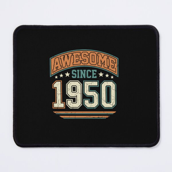 Item preview, Awesome Since 1950 Vintage Birthday Born Seventy Fourth Celebration designed and sold by PopStars1993.