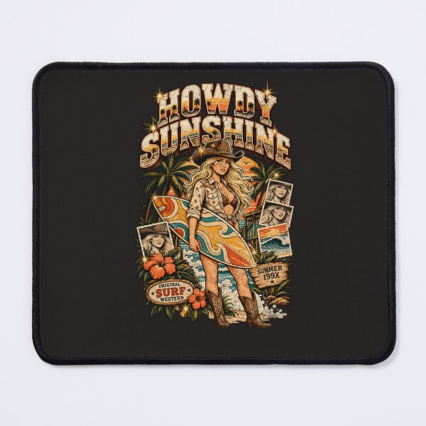Item preview, Sunshine Surf Cowgirl designed and sold by AwesomeBeyondLimits.