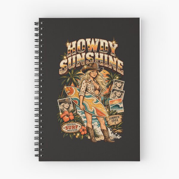 Item preview, Sunshine Surf Cowgirl designed and sold by AwesomeBeyondLimits.