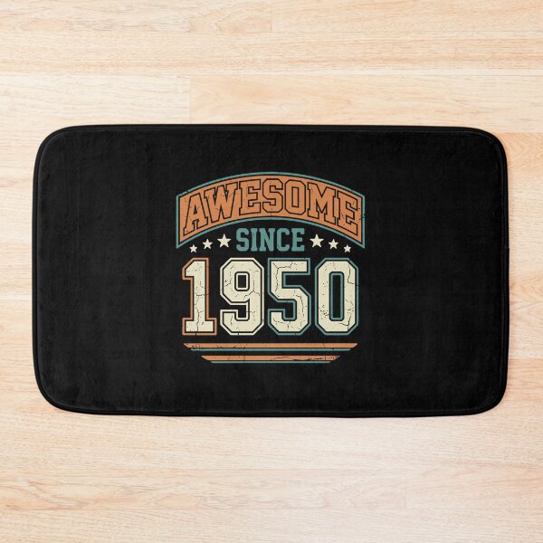 Item preview, Awesome Since 1950 Vintage Birthday Born Seventy Fourth Celebration designed and sold by PopStars1993.