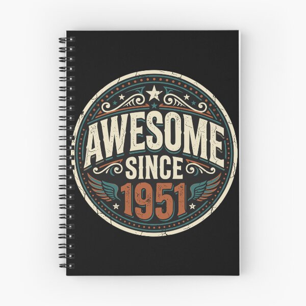 Item preview, Awesome Since 1951 Birthday Men Women Year Born Vintage designed and sold by PopStars1993.