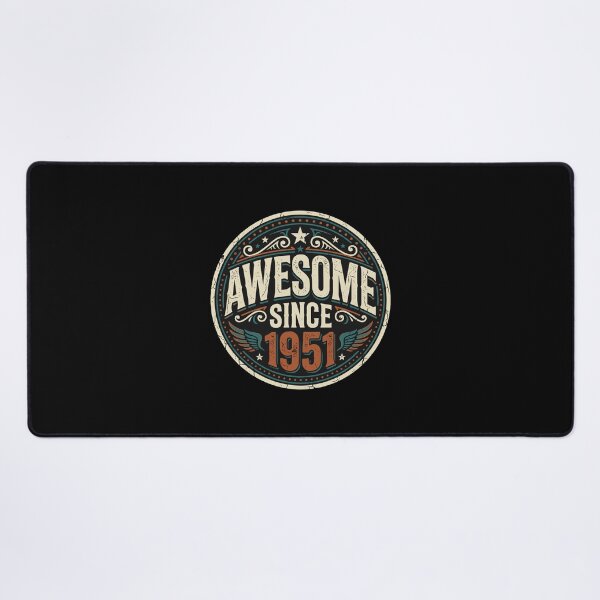 Item preview, Awesome Since 1951 Birthday Men Women Year Born Vintage designed and sold by PopStars1993.