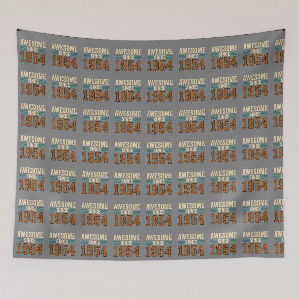 Item preview, Awesome Since 1954 Vintage Birthday Born Seventy Years Old designed and sold by SofiBlair.