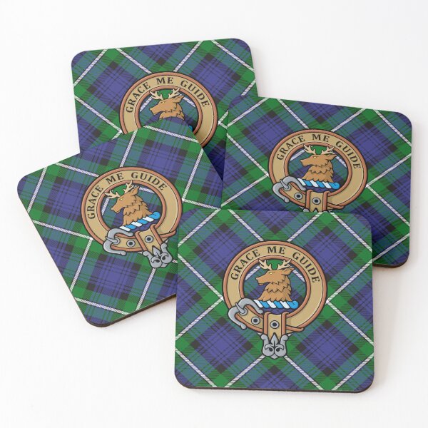 Item preview, Clan Forbes Crest over Tartan designed and sold by sifis.