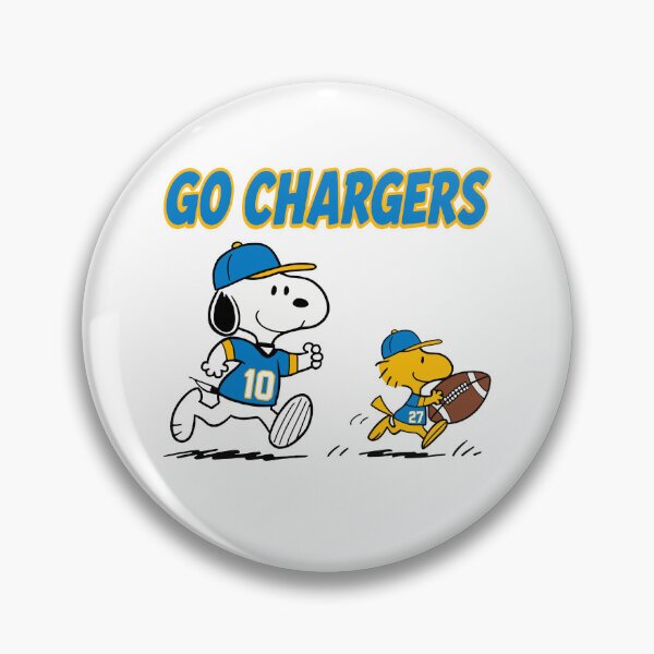 Item preview, Snoopy & Woodstock Los Angeles Chargers Football Retro F647 designed and sold by GLUVY-THEME.