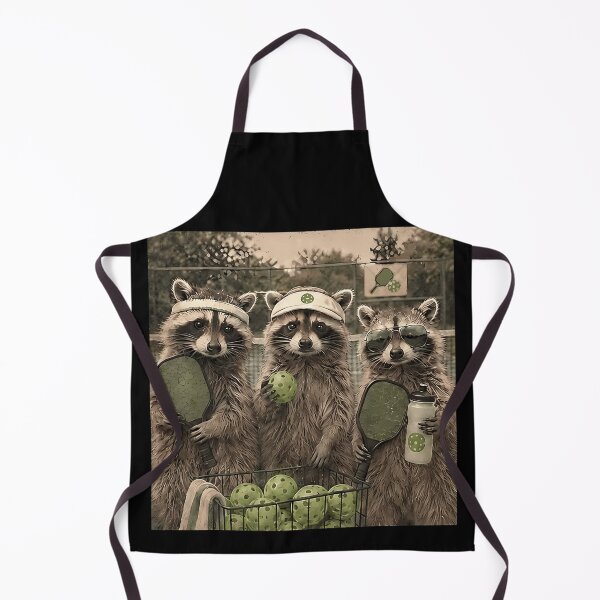 Item preview, Pickleball Raccoons Team designed and sold by ZadehsiGG.
