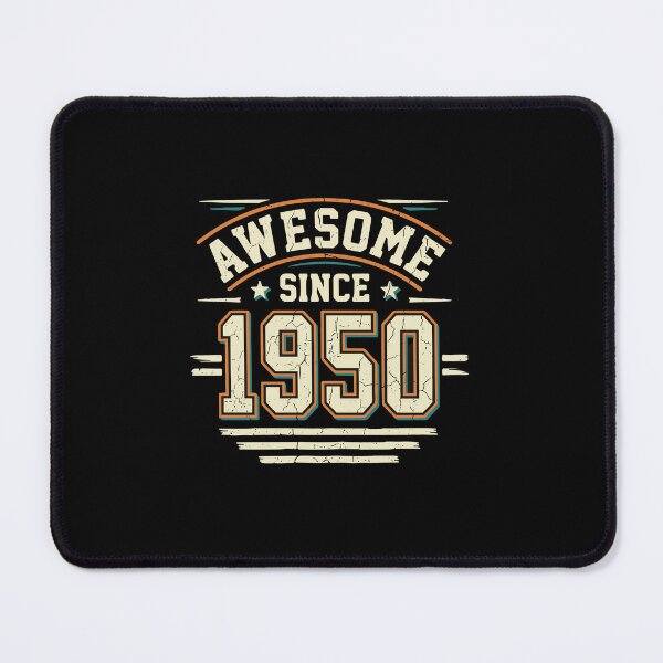Item preview, Awesome Since 1950 Vintage Birthday Born Men Women designed and sold by PopStars1993.