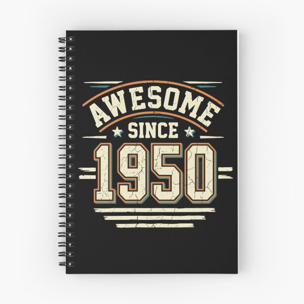 Item preview, Awesome Since 1950 Vintage Birthday Born Men Women designed and sold by PopStars1993.