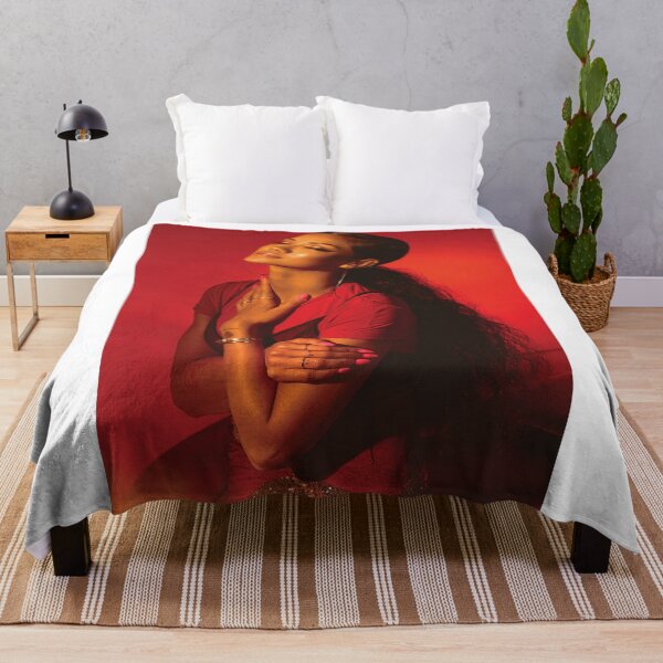 Item preview, Jhené Aiko Red Velvet Soul Portrait designed and sold by hurmenkuloni67.